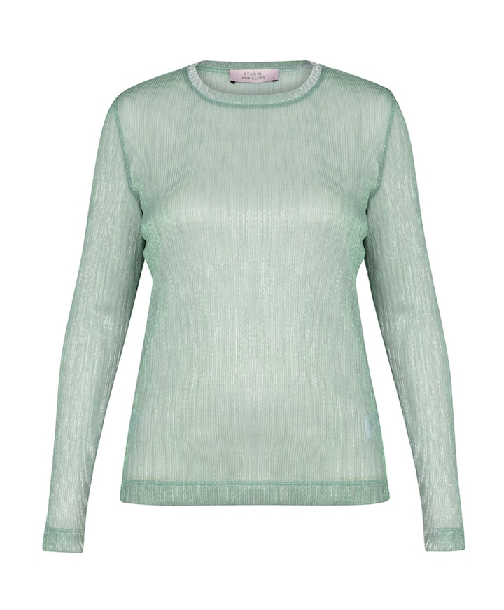 Dames longsleeve groen