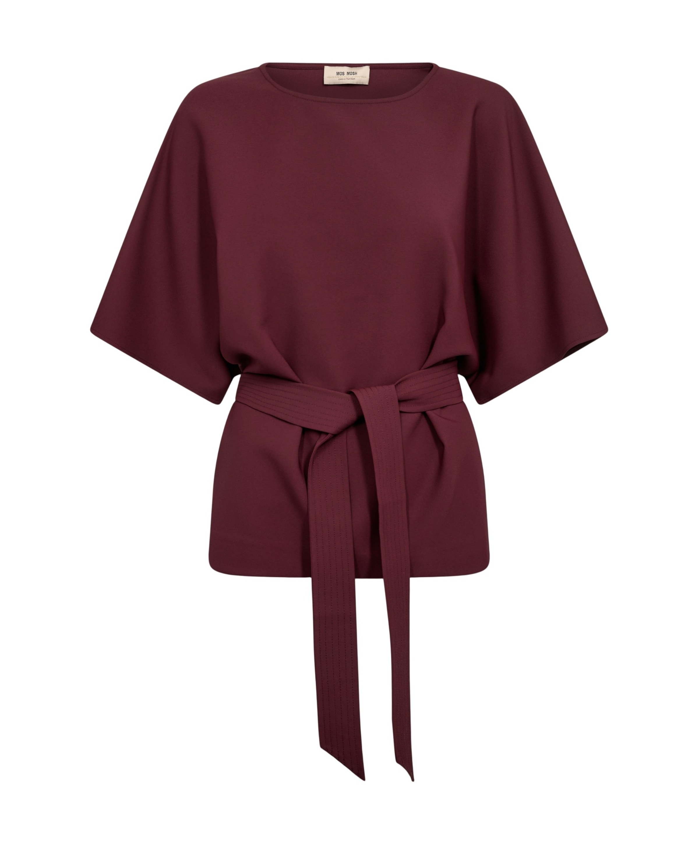 Dames blouse bordeaux
