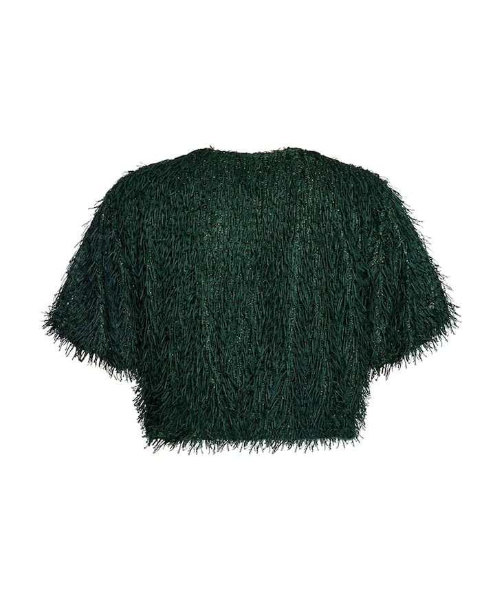 Dames vest groen