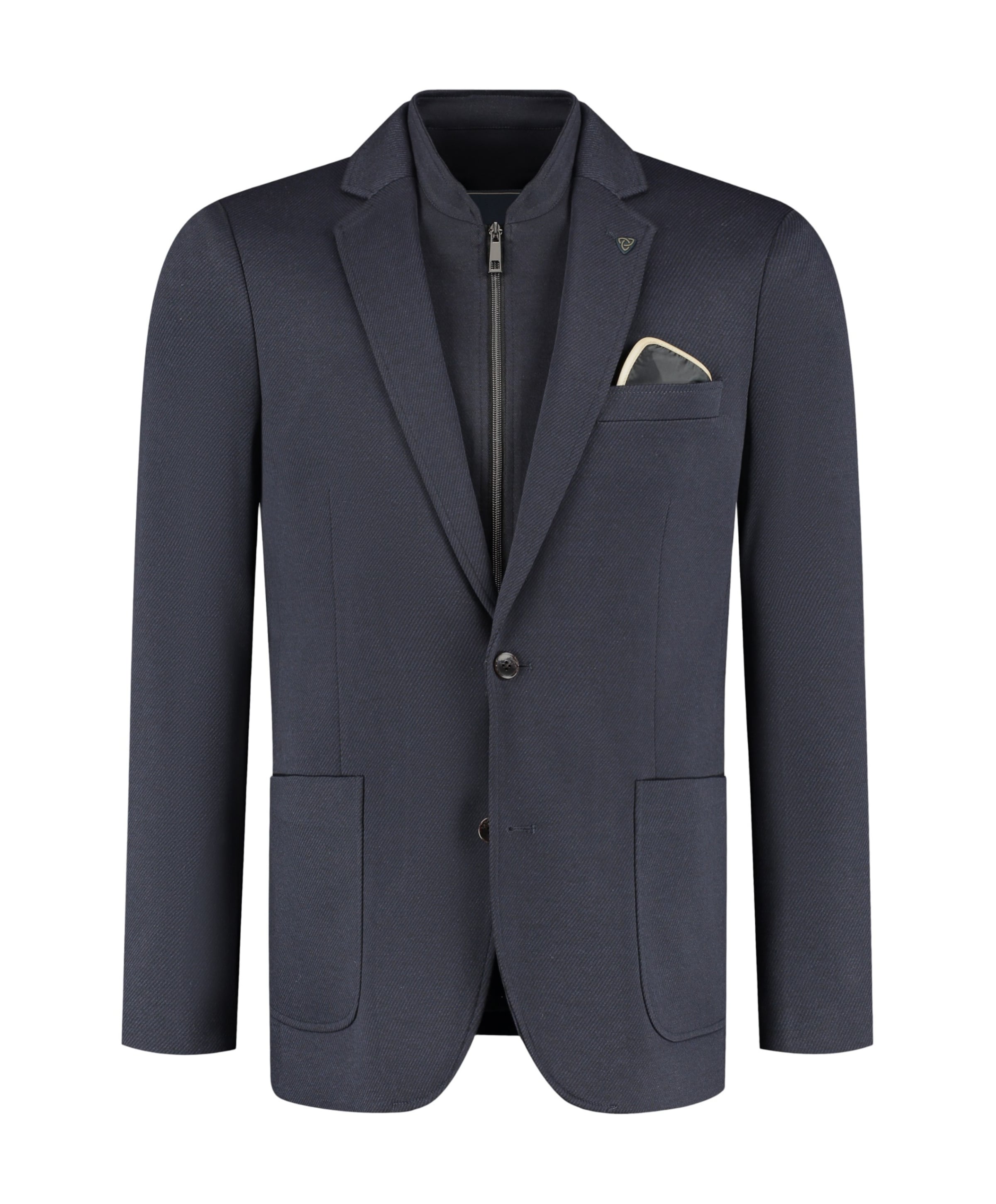 Heren colbert blauw