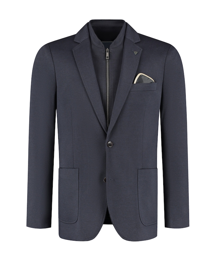 Heren colbert blauw