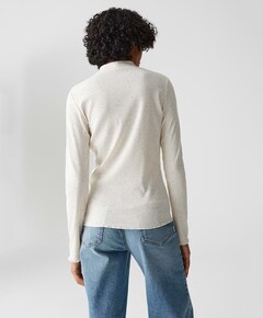 Dames longsleeve ecru