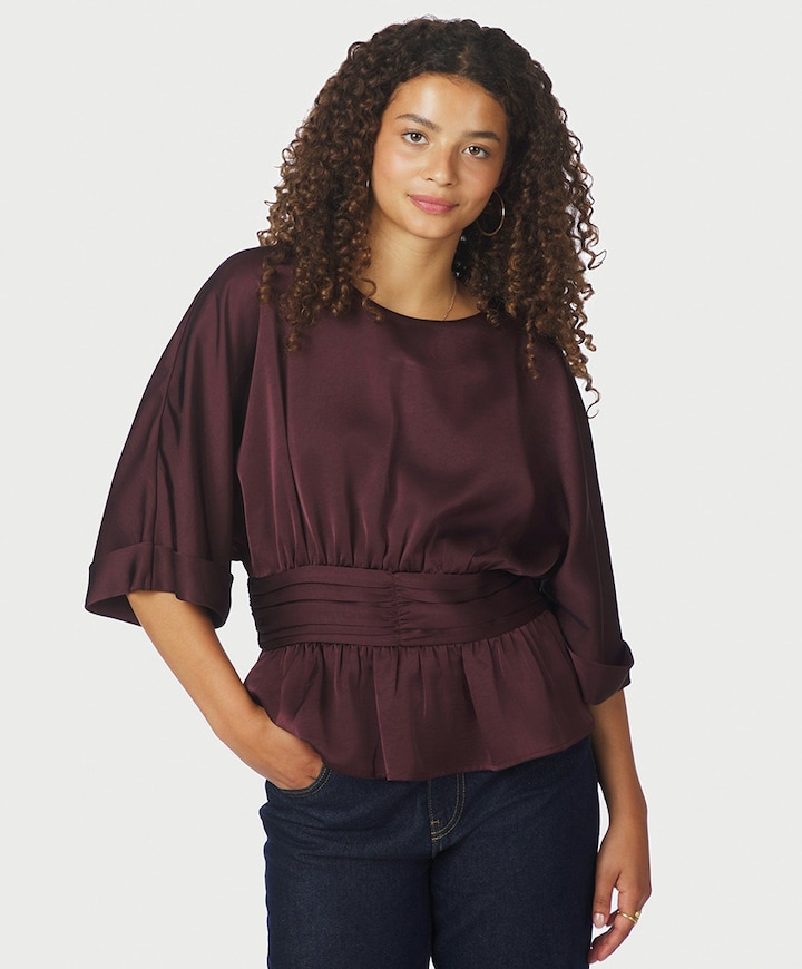 Blouse bordeaux