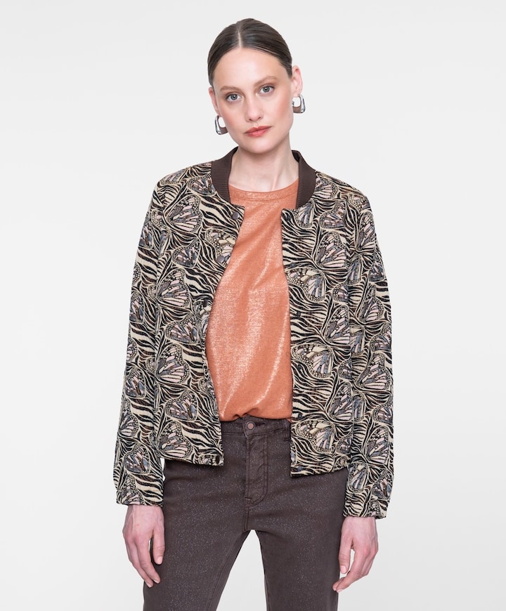Dames jas beige