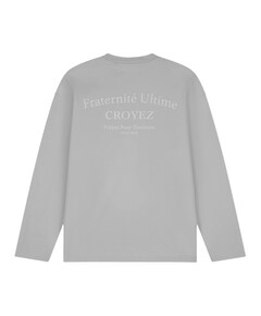 Heren longsleeve grijs