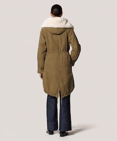 Dames jas beige