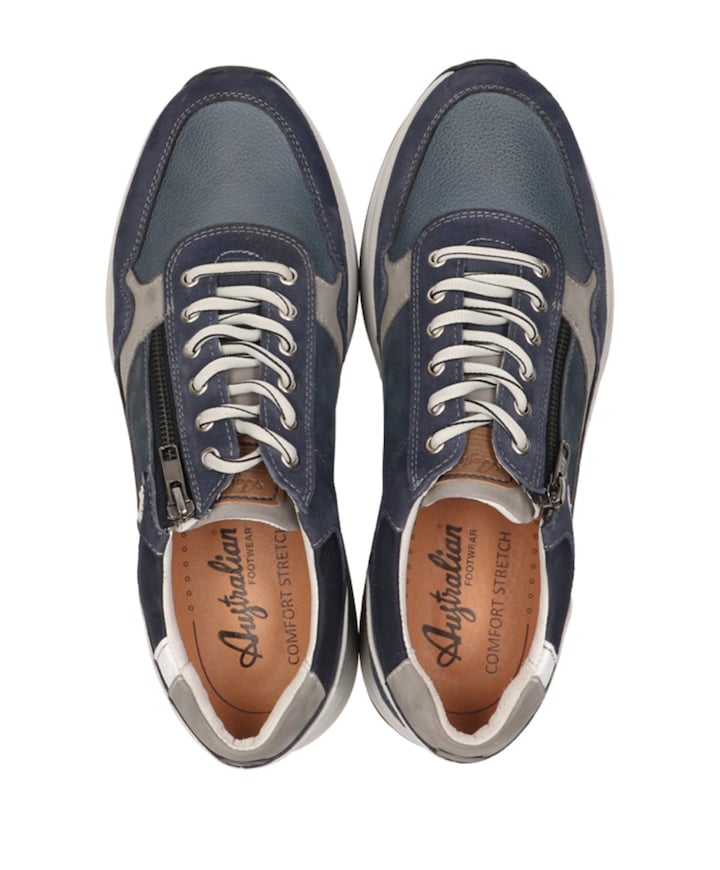 Connery heren sneakers blauw