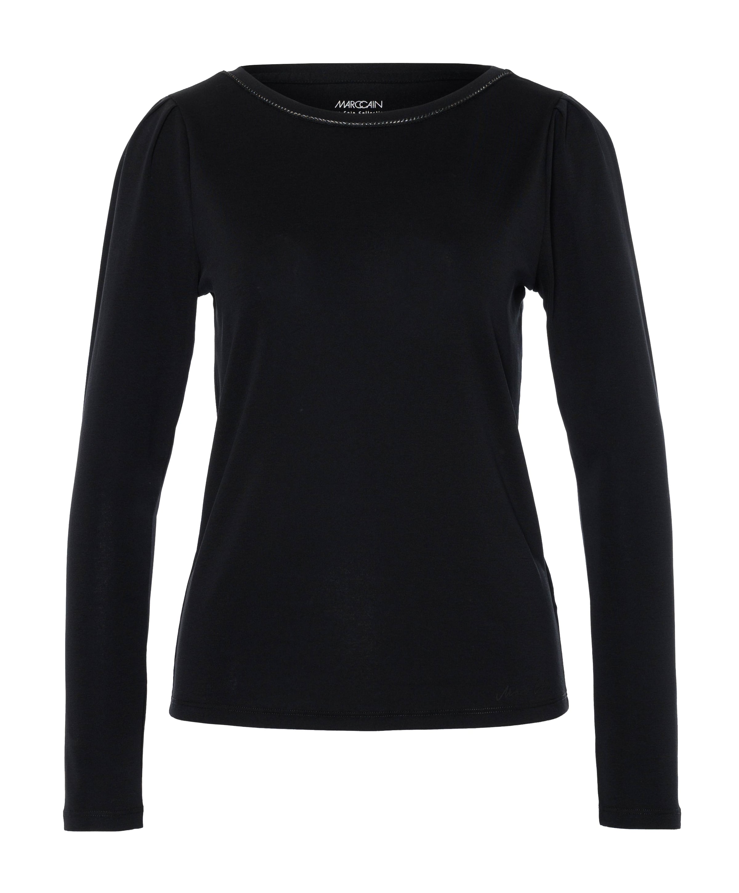 Dames longsleeve zwart