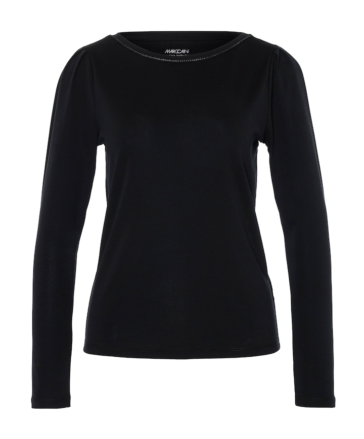 Dames longsleeve zwart