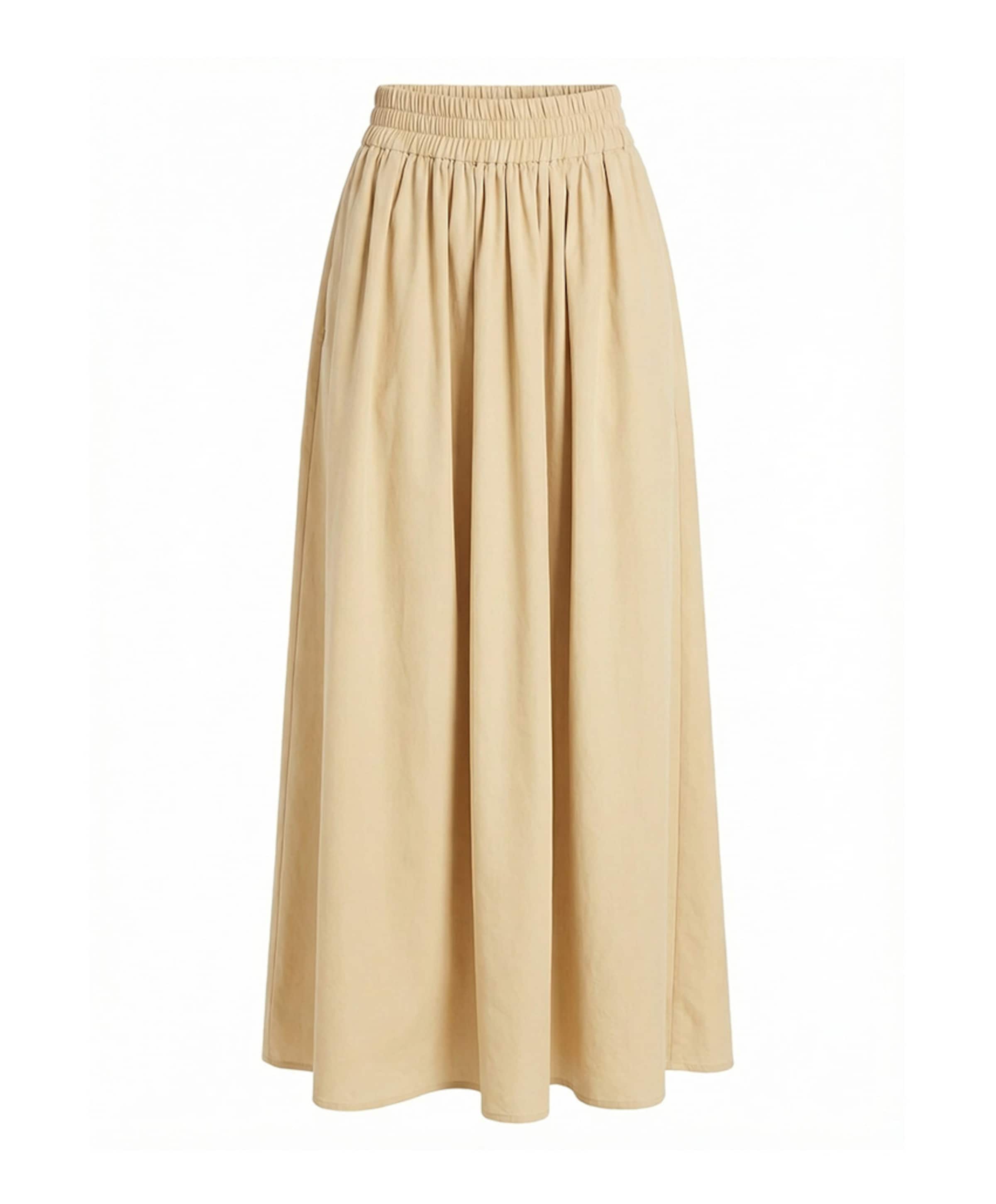 Dames rok beige