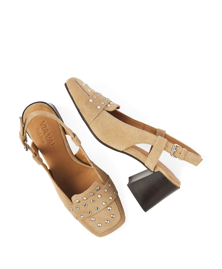 Laine Julia dames slingbacks beige