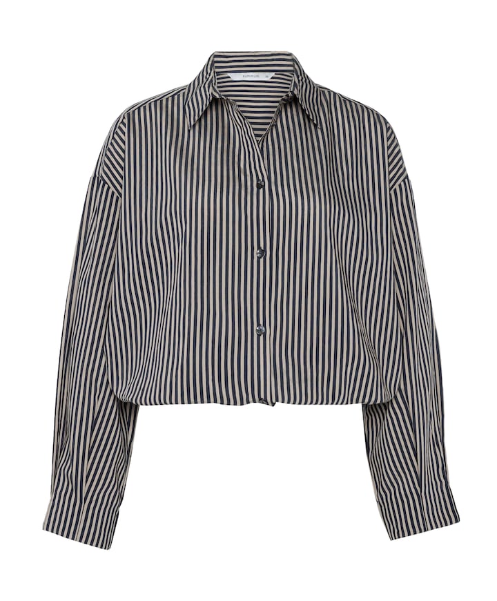 Dames blouse blauw