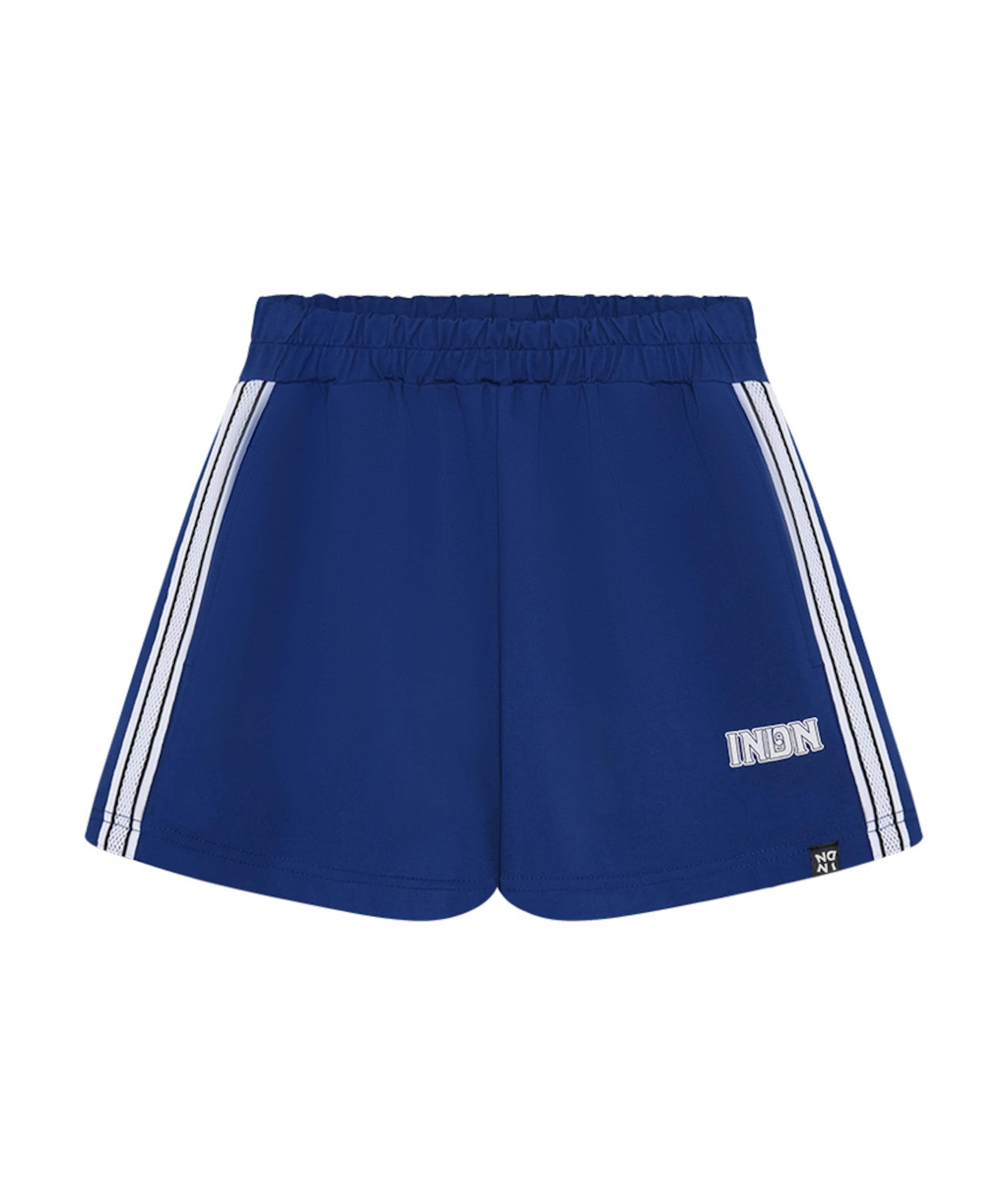 Sporty meisjes korte broek blauw