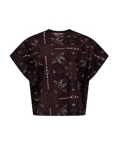 Dames blouse bruin