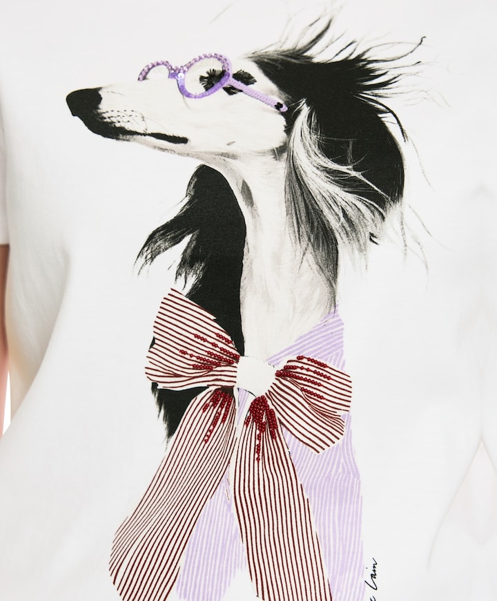 Dames T-shirt wit