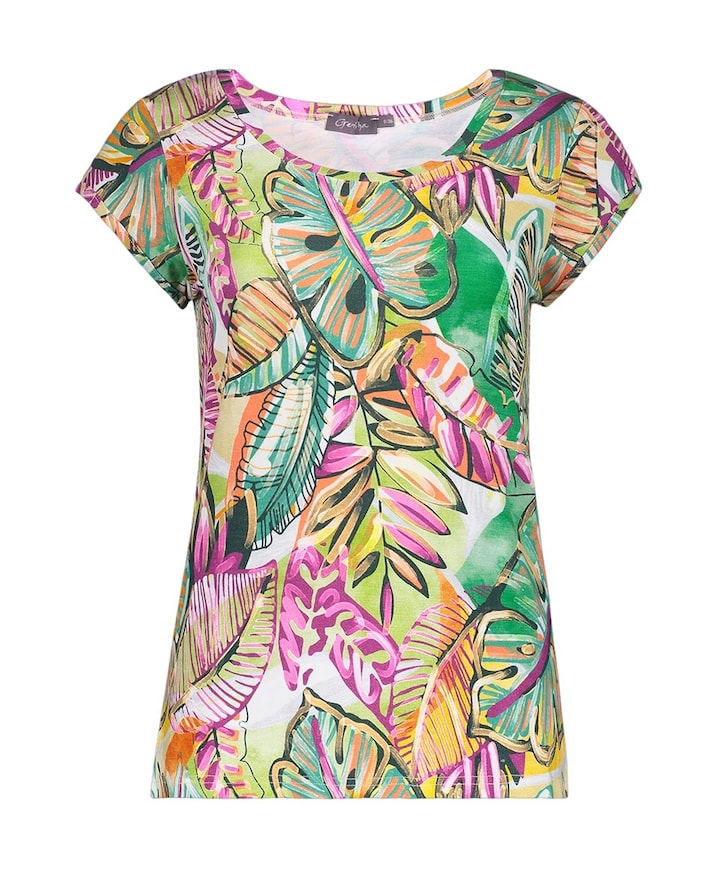 Dames T-shirt groen