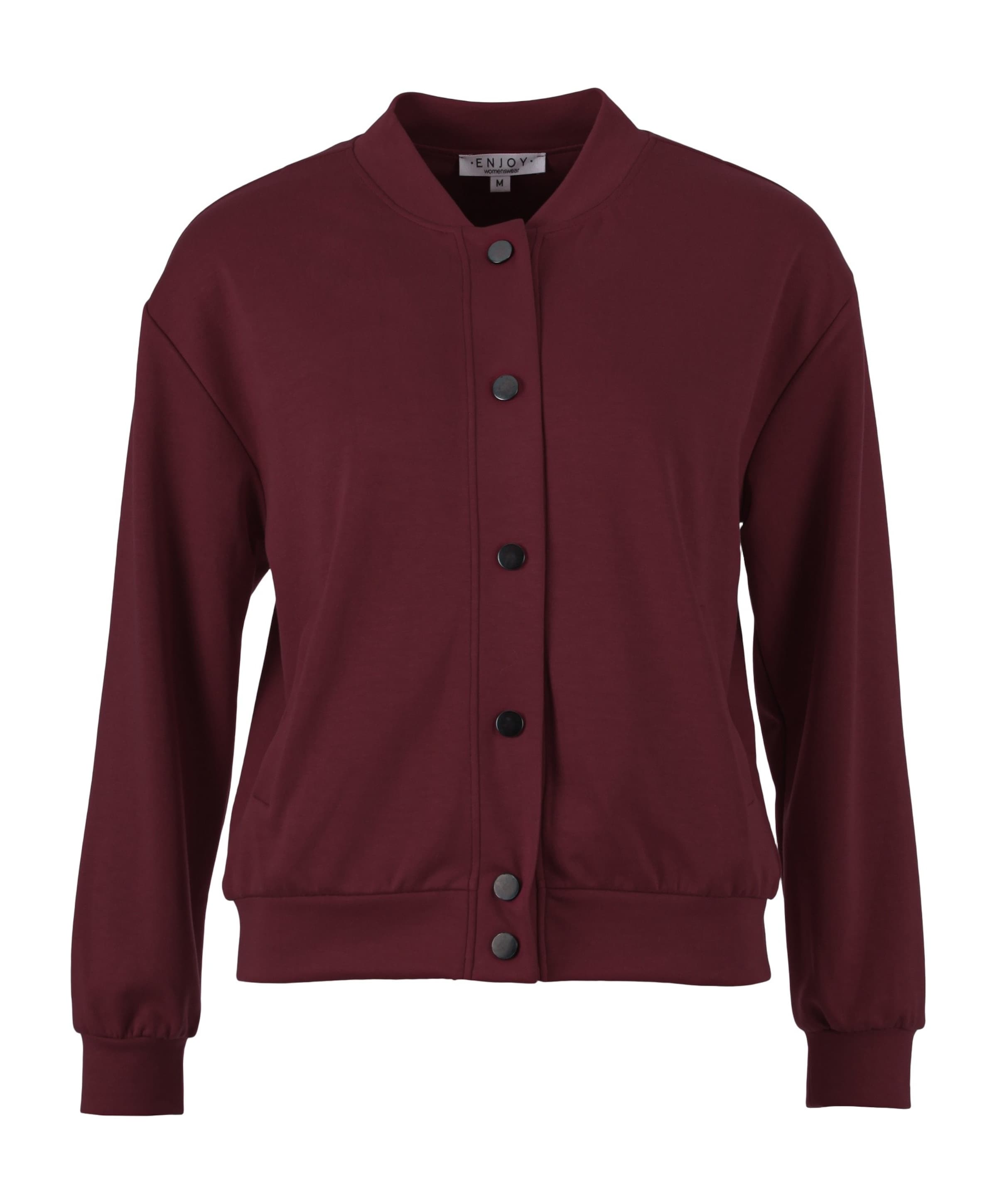 Dames jas bordeaux