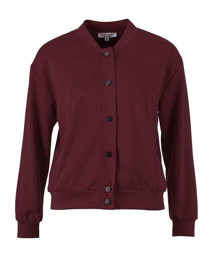 Dames jas bordeaux