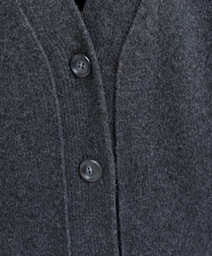 Dames vest grijs