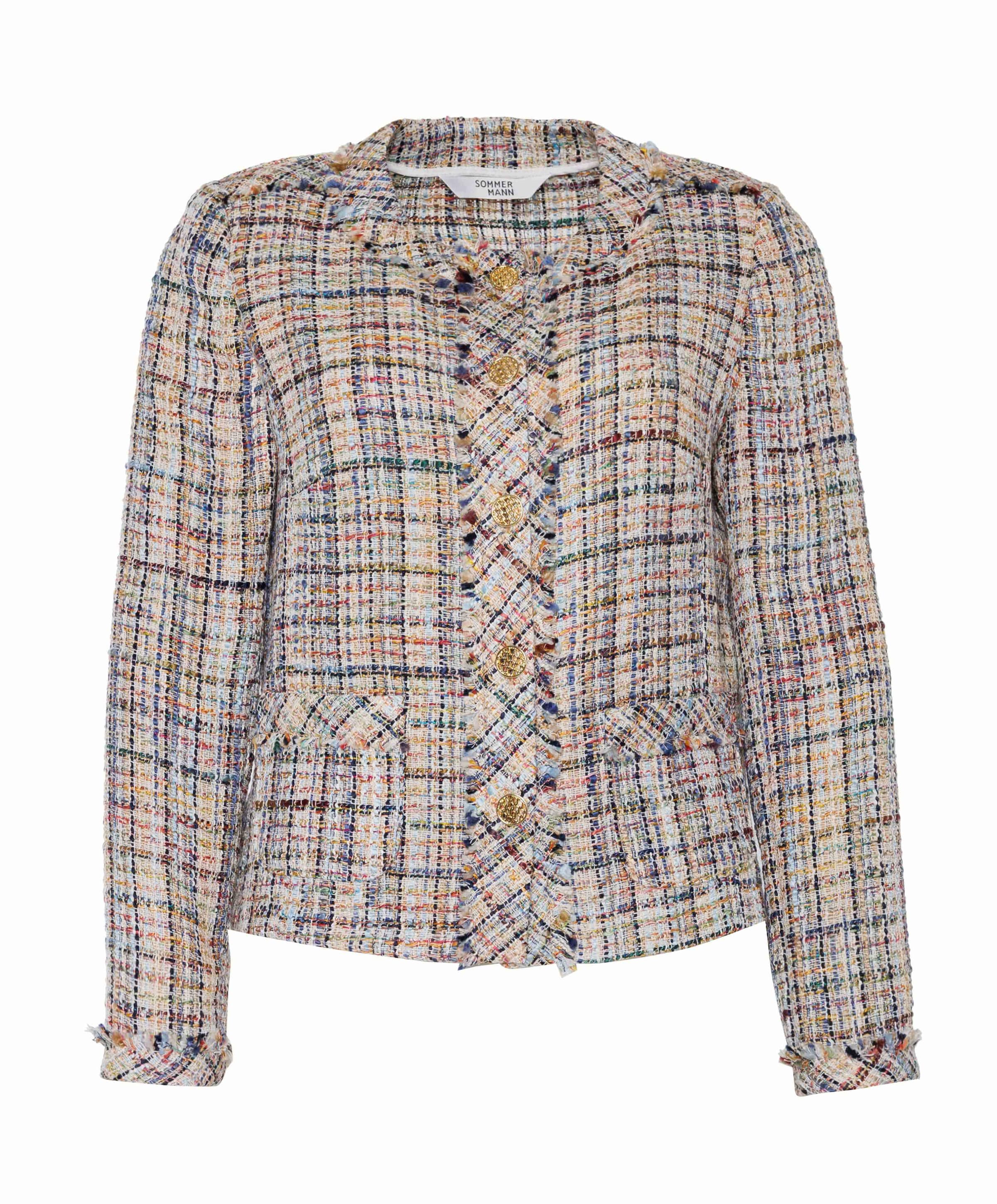 Dames jas multicolor