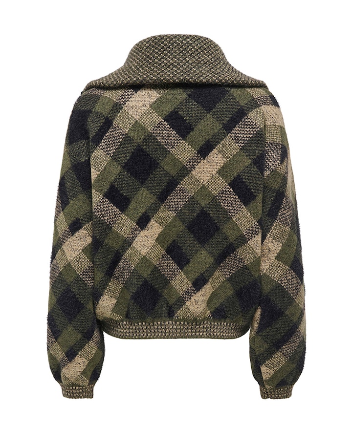 Dames vest groen