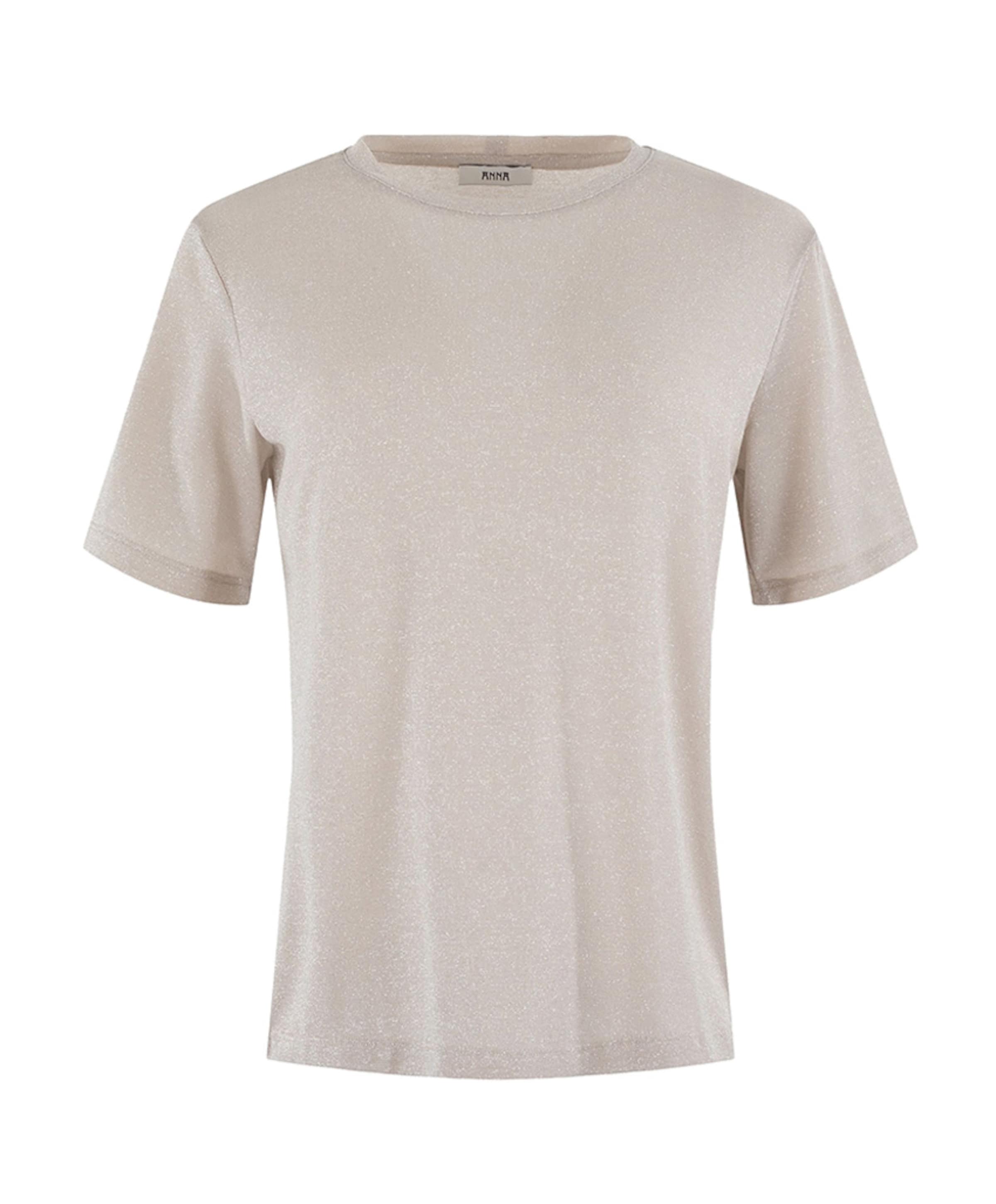 Dames t-shirt beige