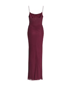 Dames jurk bordeaux