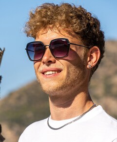 Ski zonnebril uniseks grijs