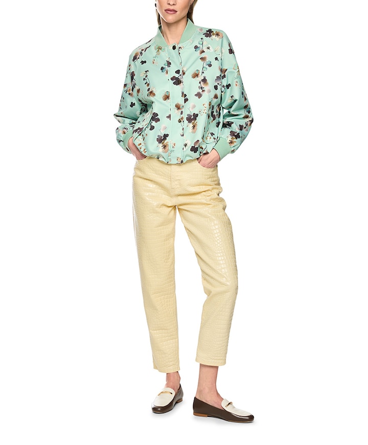 Dames jas groen