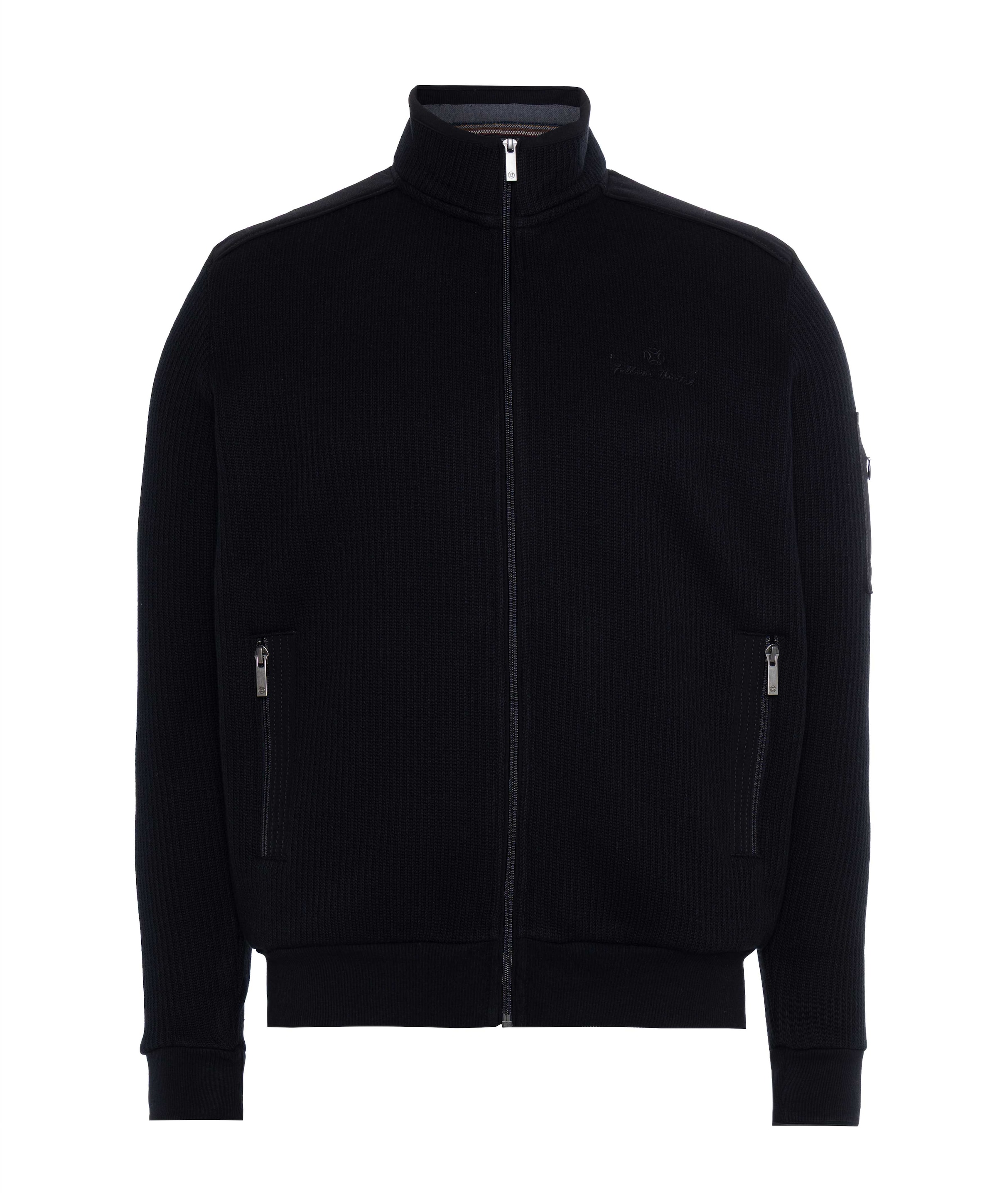 Heren vest zwart