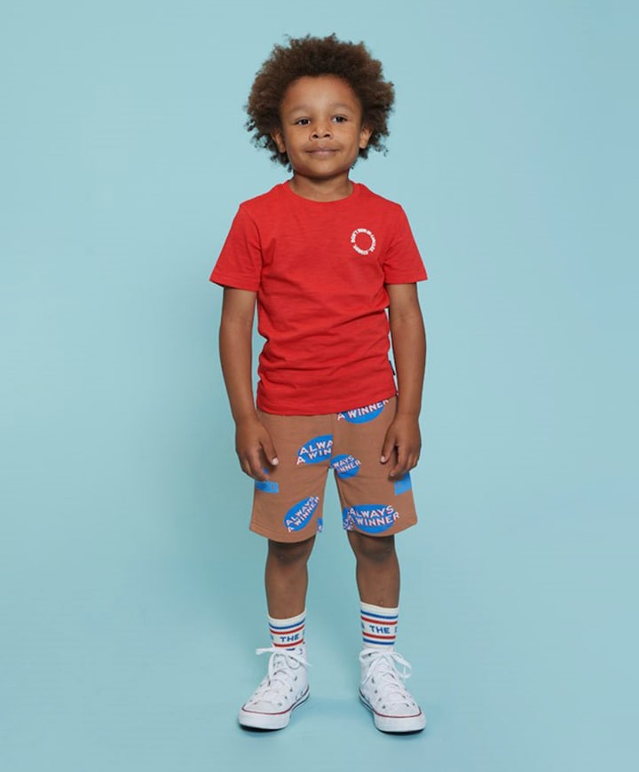 Jongens t-shirt rood