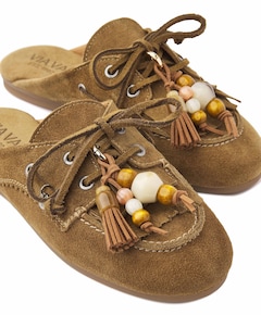 June Rhea dames clogs groen