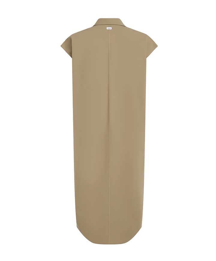Dames jurk beige