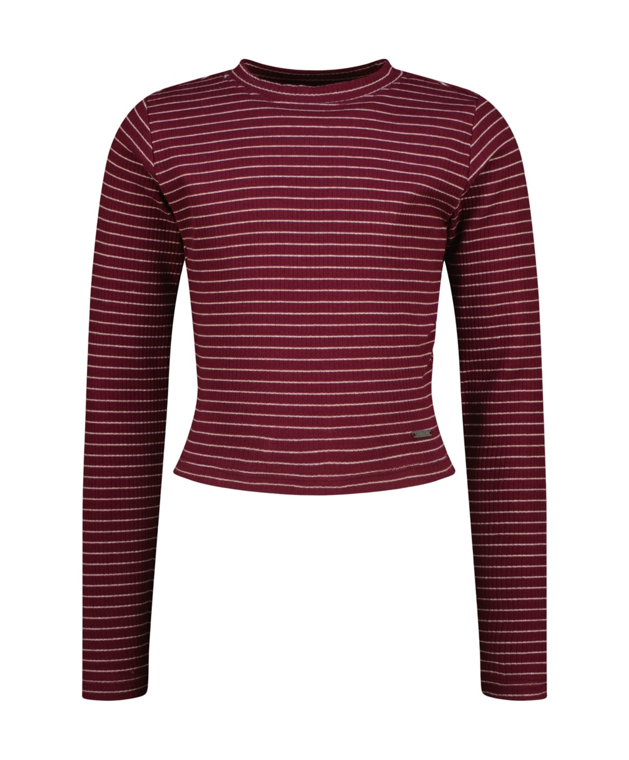 Meisjes longsleeve bordeaux