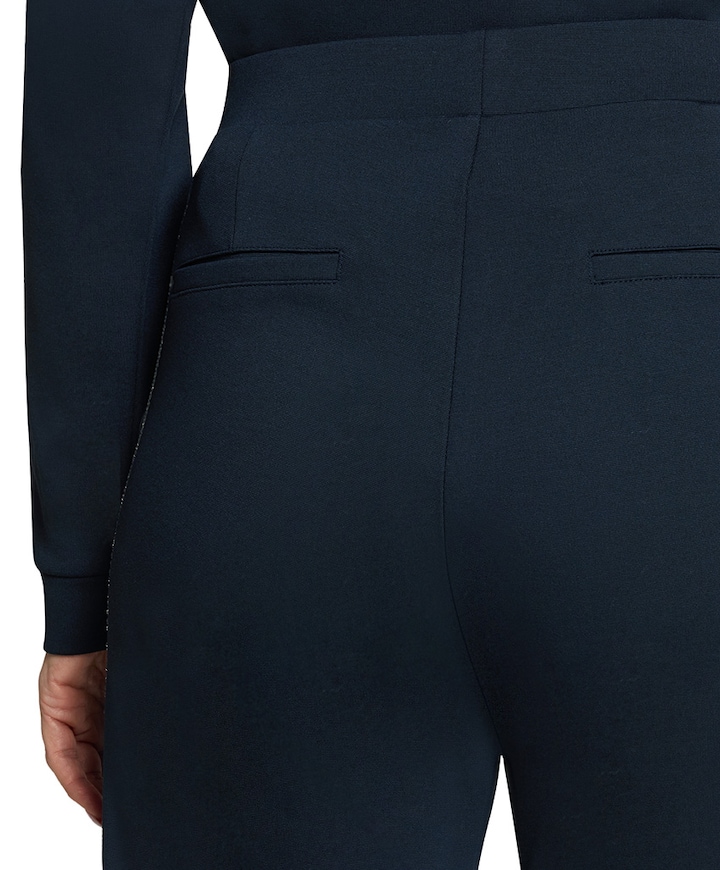 dames broek blauw