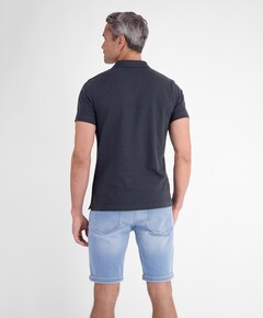 Heren polo blauw