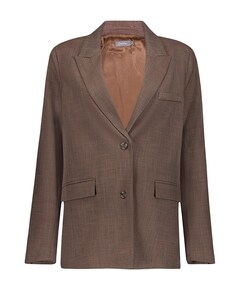 Dames blazer bruin
