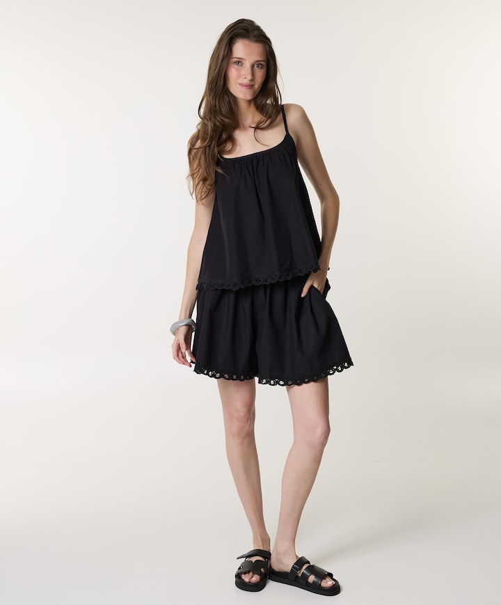 Dames top zwart