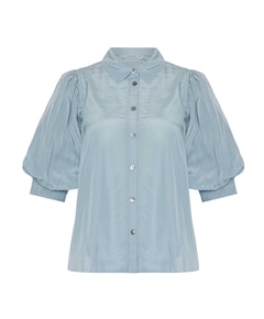 Dames blouse blauw