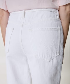 The Rabbit Hole Ankle dames jeans wit