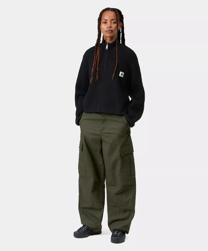 Dames sweater zwart
