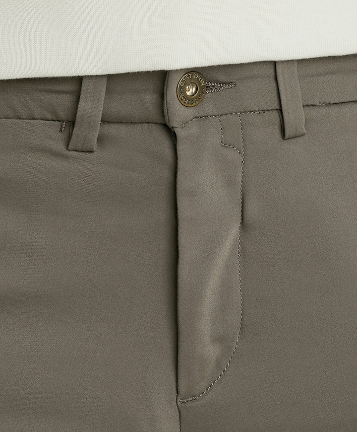 RISER CHINO STRETCH heren broek grijs