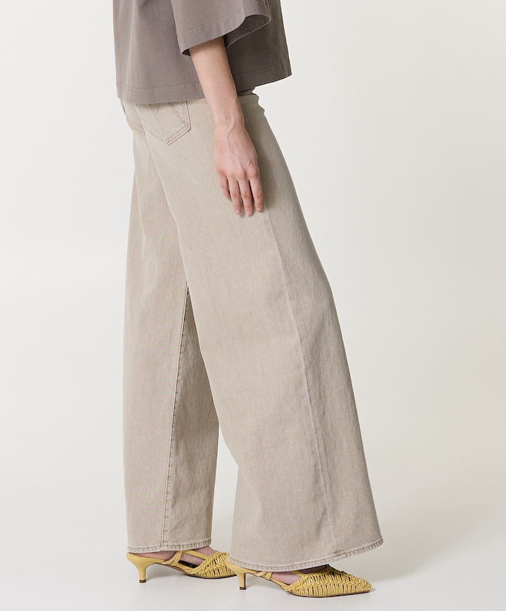 The Undercover Sneak dames jeans beige