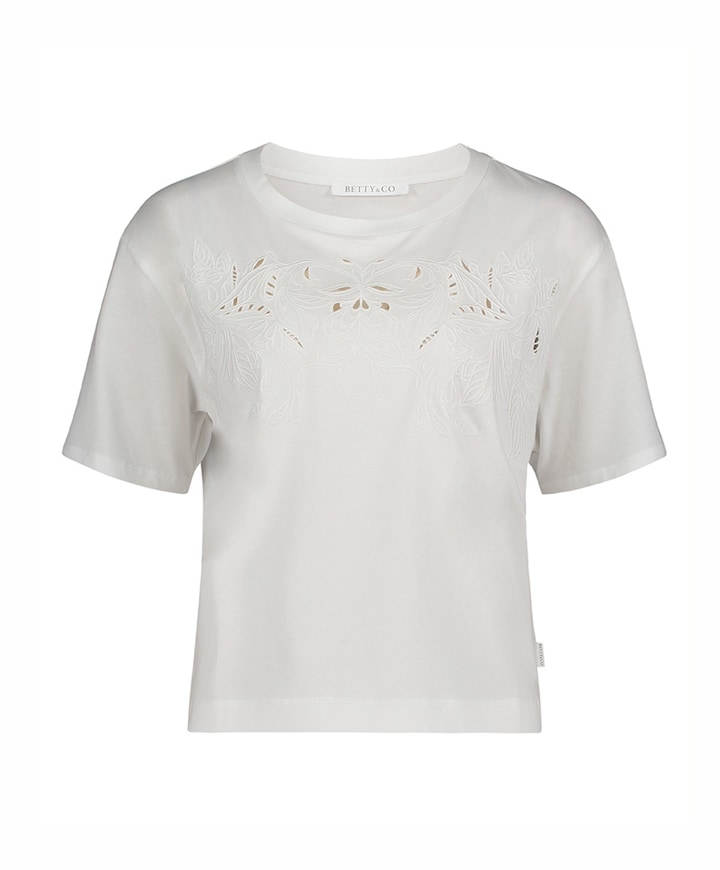 Dames T-shirt ecru