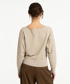 Dames trui beige
