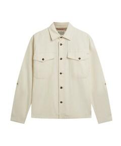 Heren overshirt beige