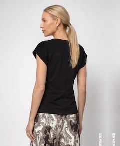 Dames T-shirt zwart