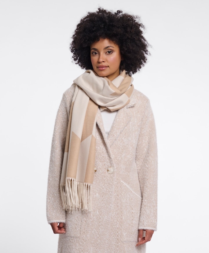 Dames sjaal beige