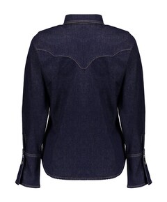 Dames blouse blauw