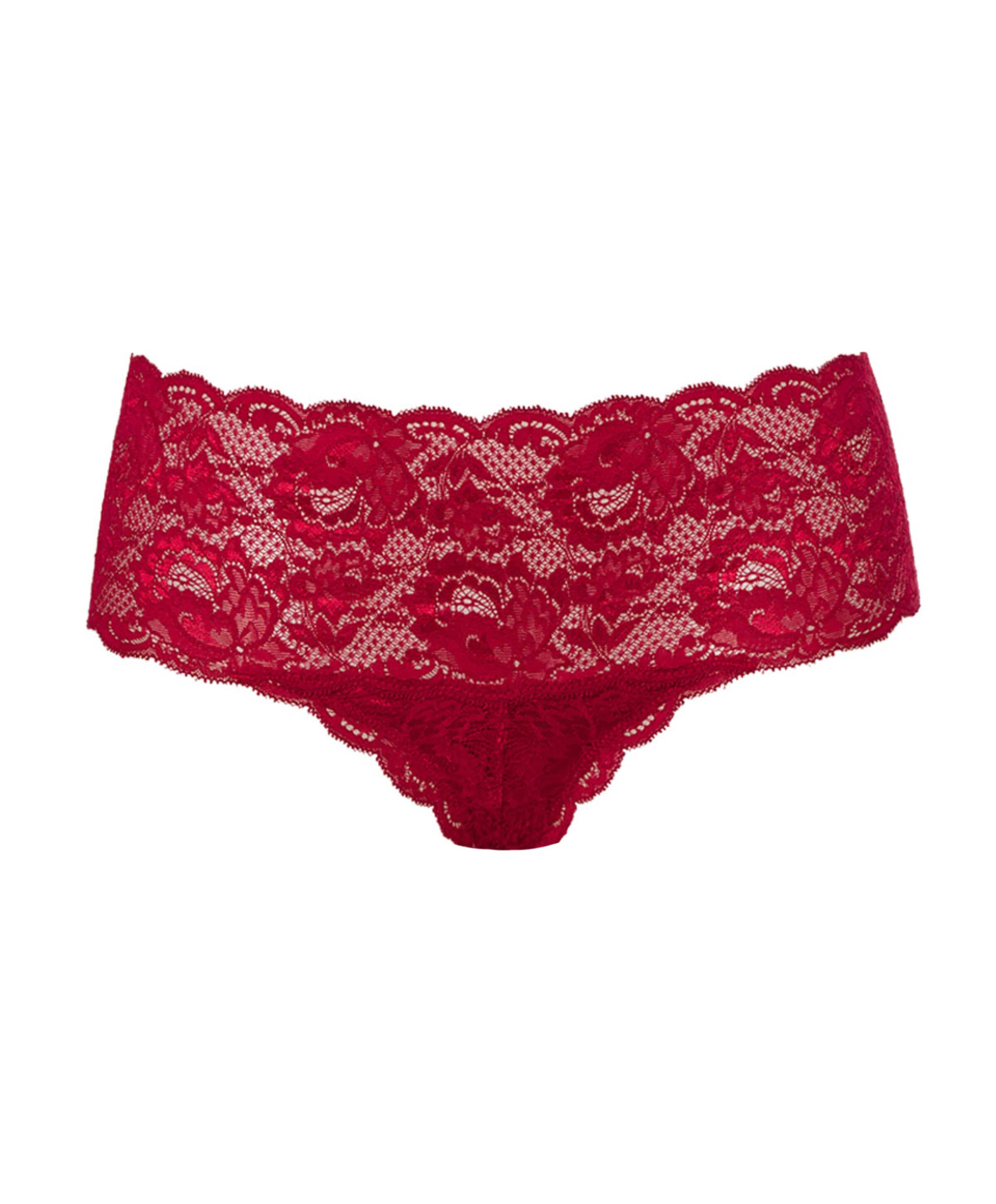 Dames short rood